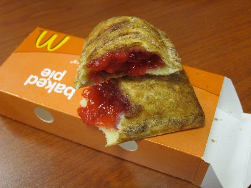 McDonalds Strawberry Cream Pie Review