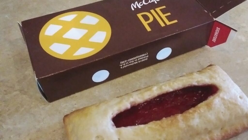 McDonalds Strawberry Cream Pie Review