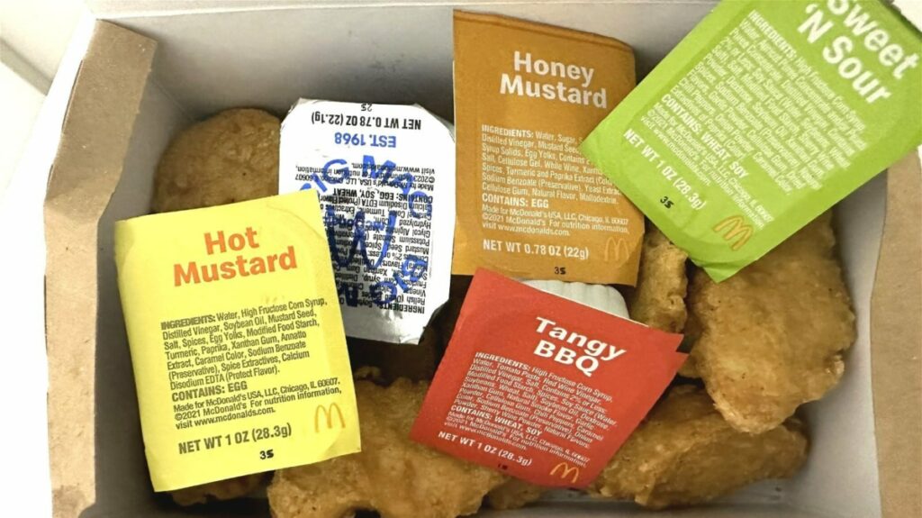 McDonald's Honey Mustard Sauce Review