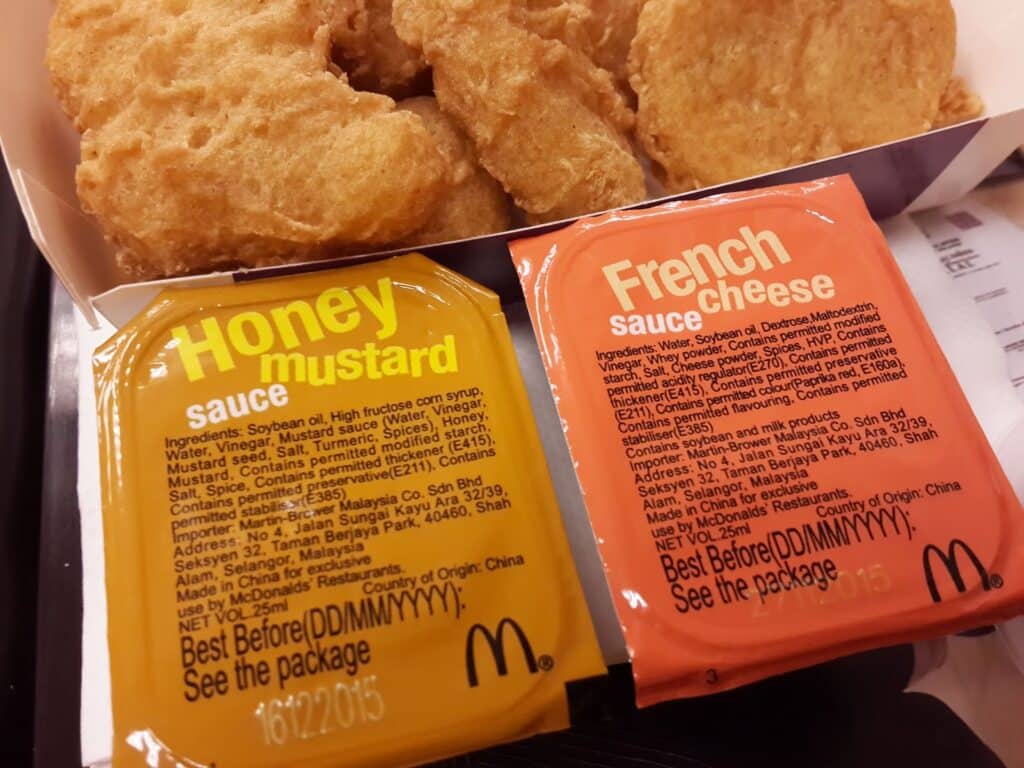 McDonald's Honey Mustard Sauce Review