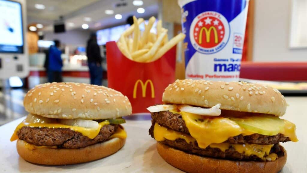 McDonald's quarter pounder