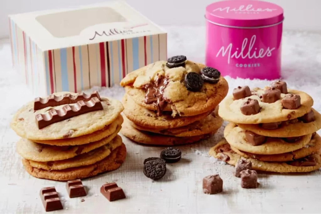 Millie's Cookies Menu