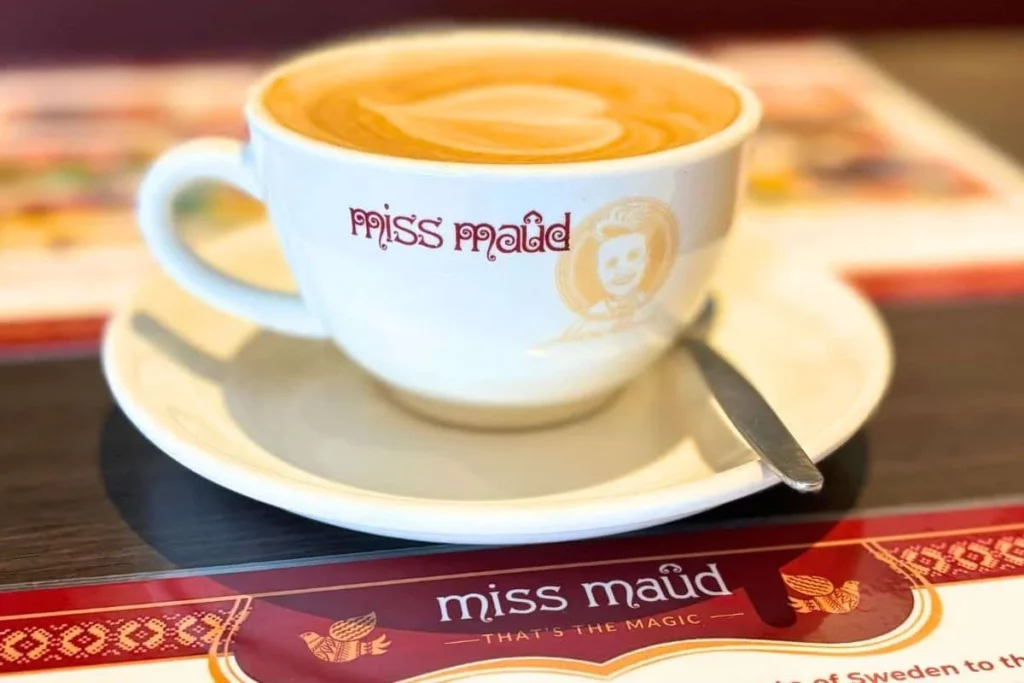 Miss Maud Menu
