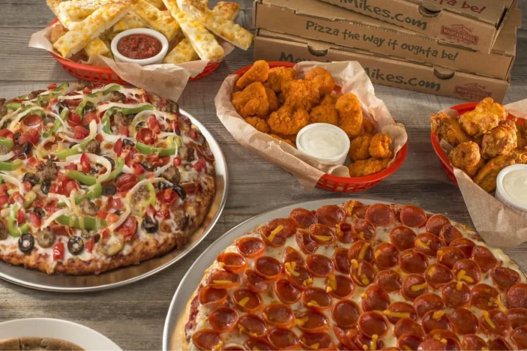 Mountain Mike’s Pizza Food