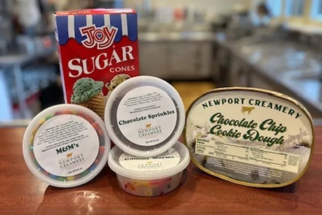 Newport Creamery Menu
