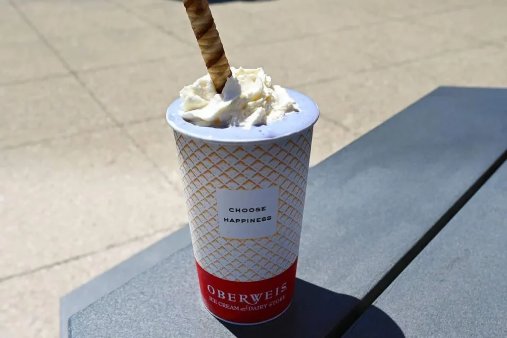 Oberweis Dairy Menu
