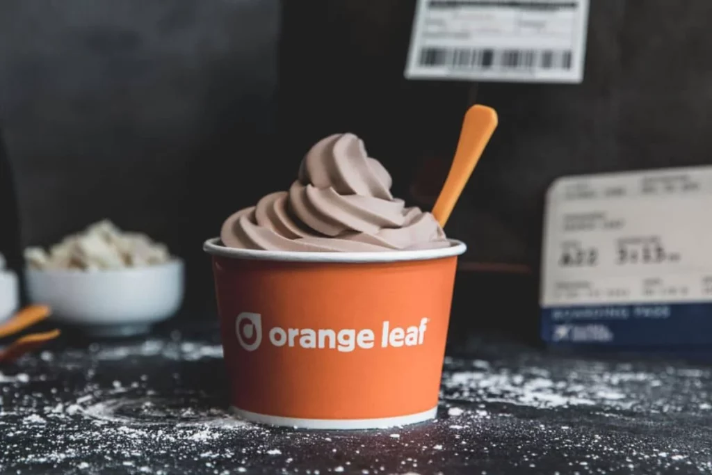 Orange Leaf Frozen Yogurt Menu Item