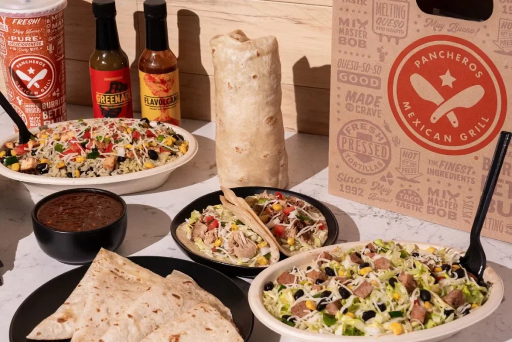 Pancheros Mexican Grill Menu