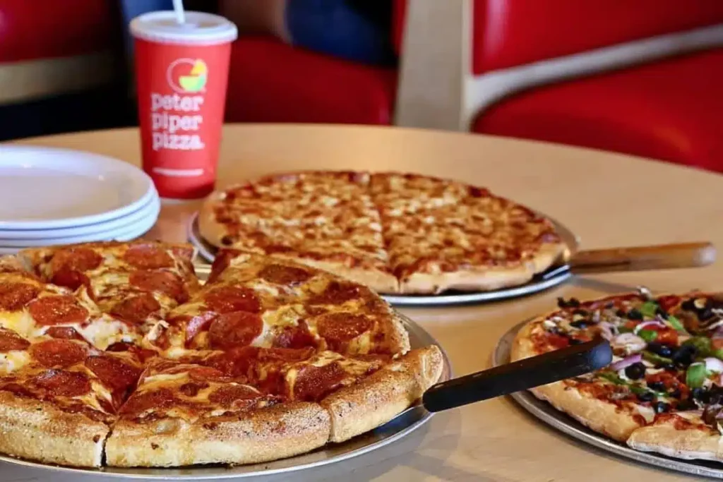 Peter Piper Pizza Menu