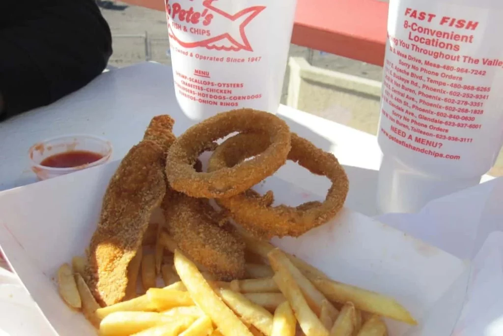 Pete’s Fish And Chips Food