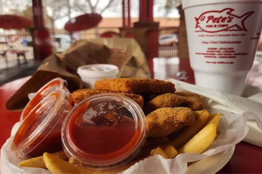 Pete’s Fish And Chips Menu