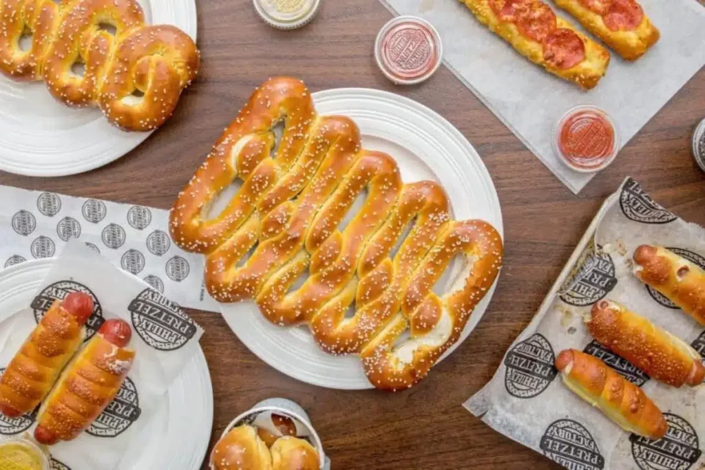 Philly Pretzel Factory Menu