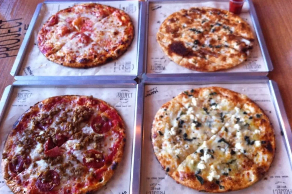 Project Pie Food Menu