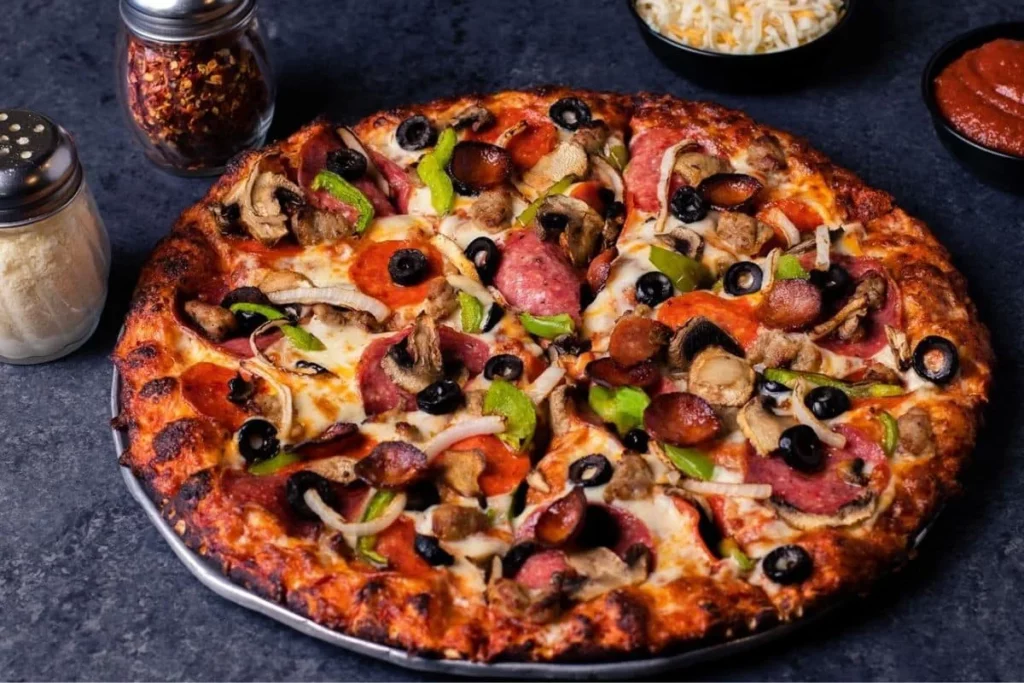 Round Table Pizza Food