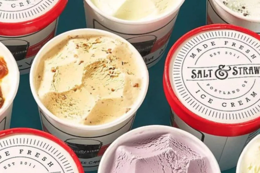 Salt & Straw Menu Item