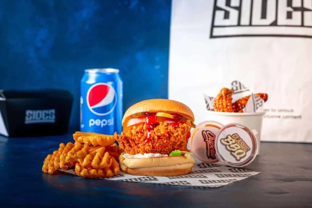Sides By Sidemen Menu Item