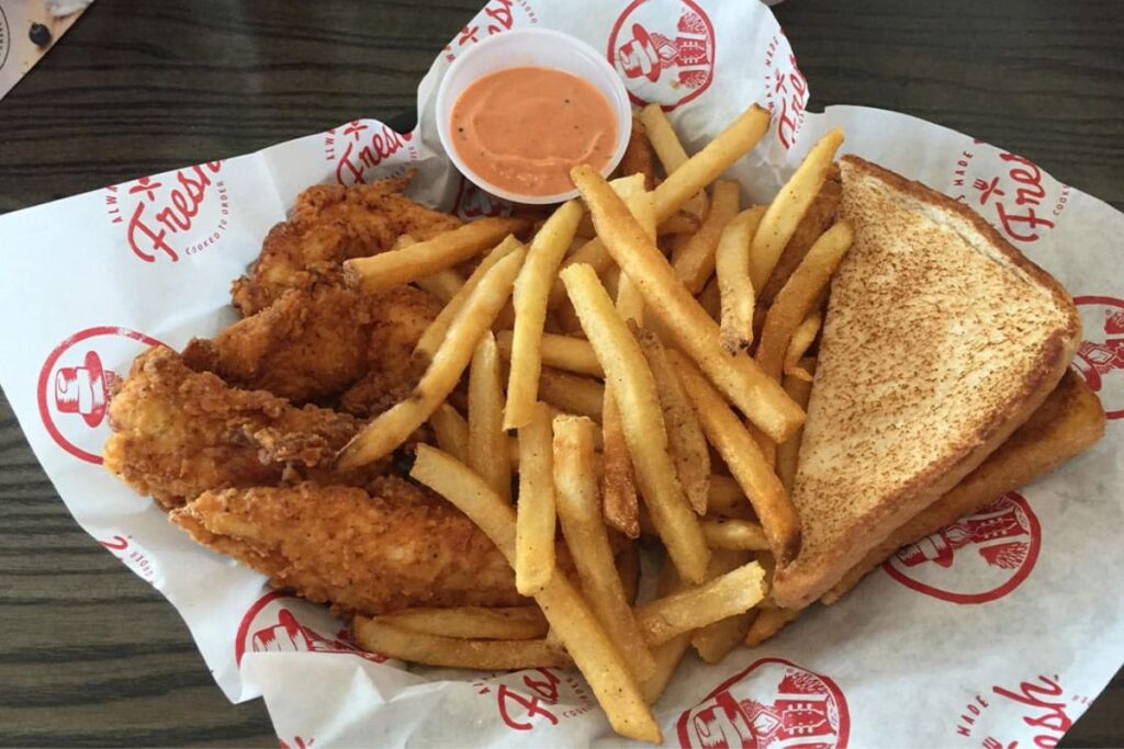 Slim Chicken Menu