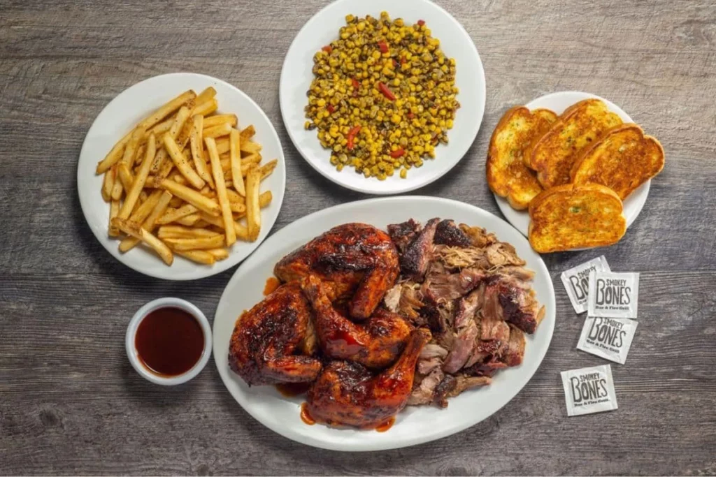 Smokey Bones Bar & Fire Grill Menu
