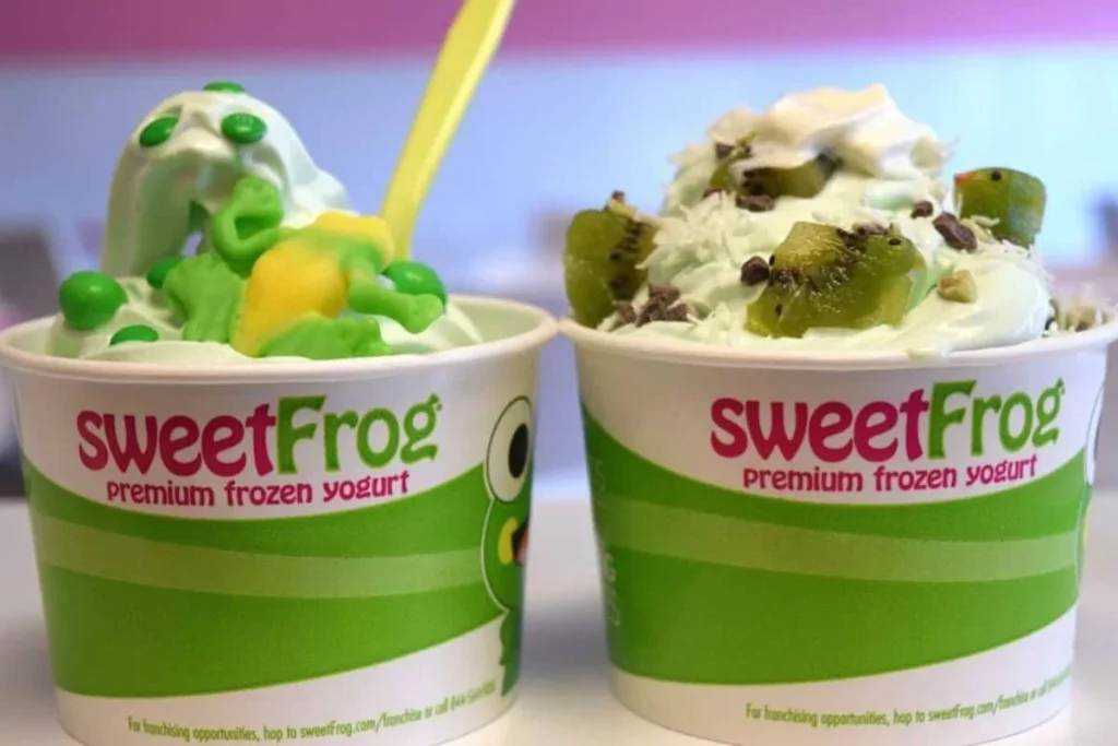 Sweet Frog Menu