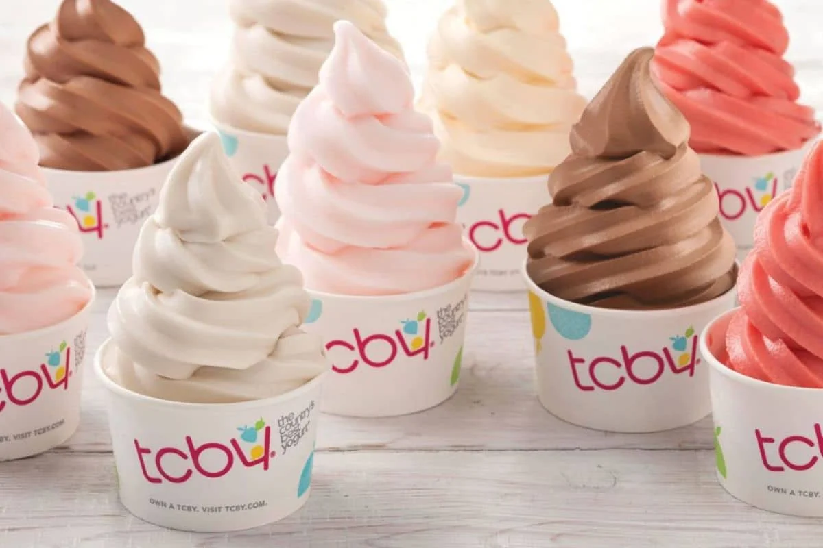 TCBY Menu