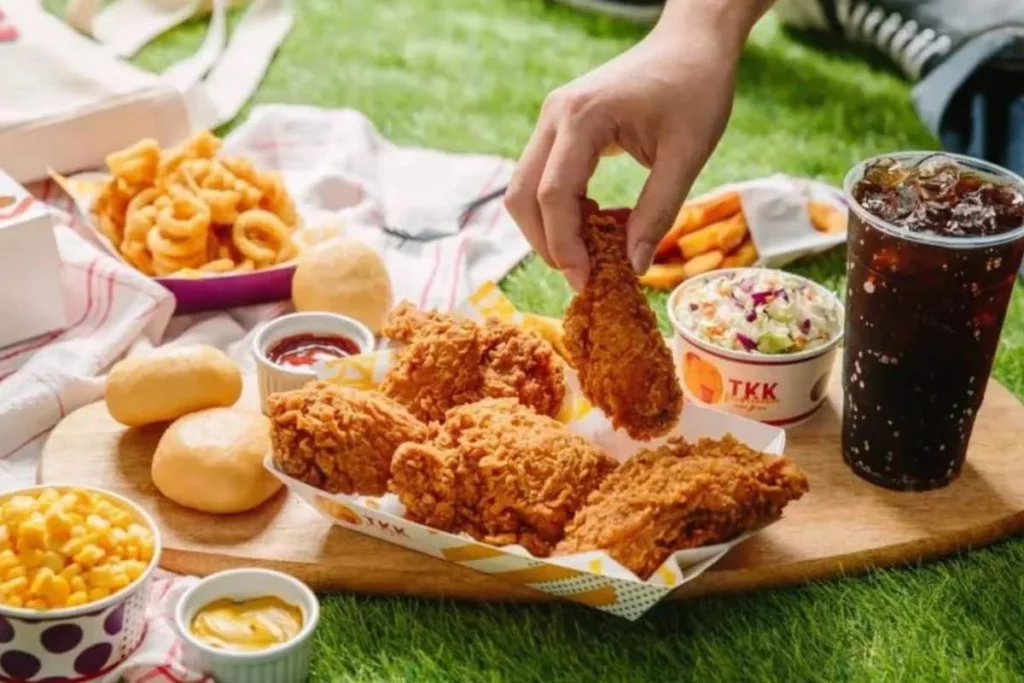 TKK Fried Chicken Menu