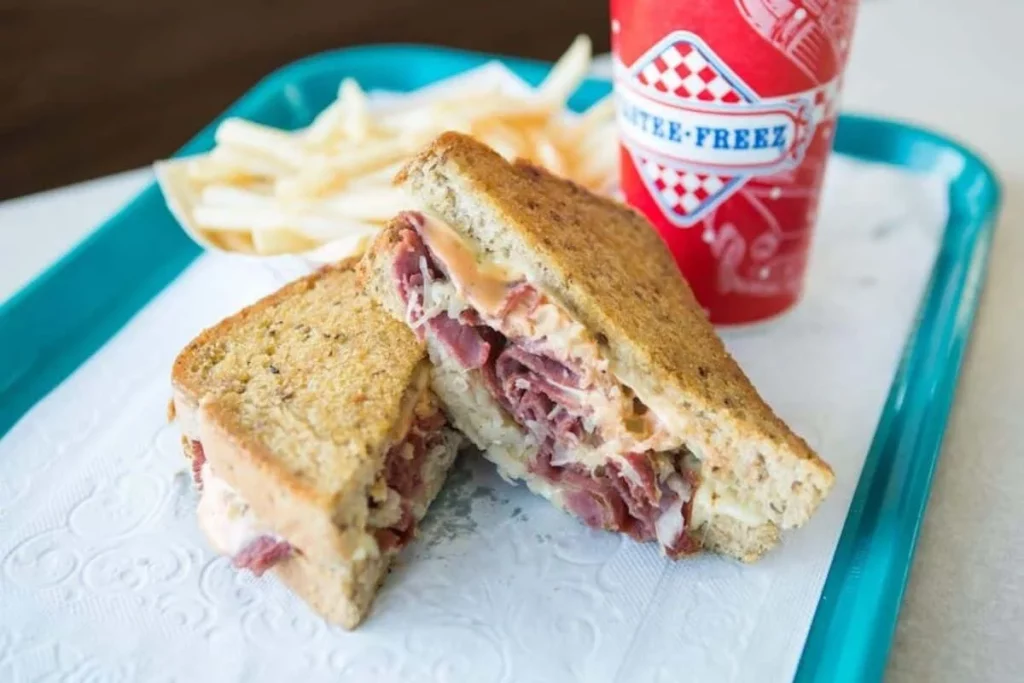 Tastee-Freez Menu