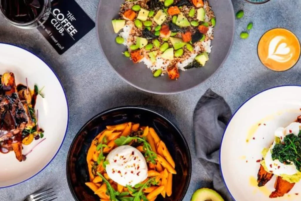 The Coffee Club Menu Items
