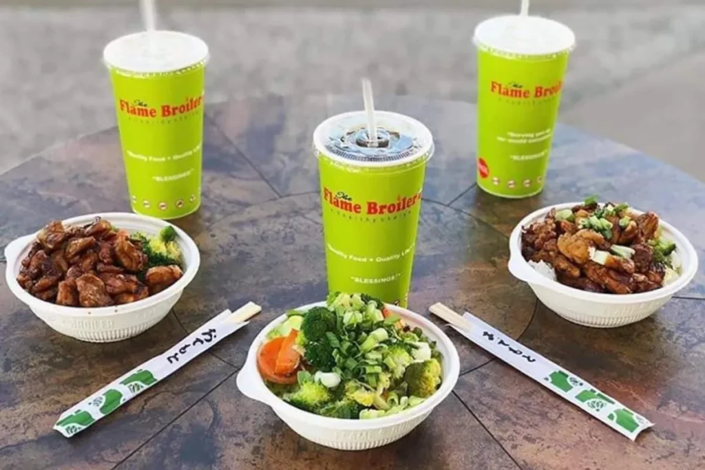 The Flame Broiler Menu