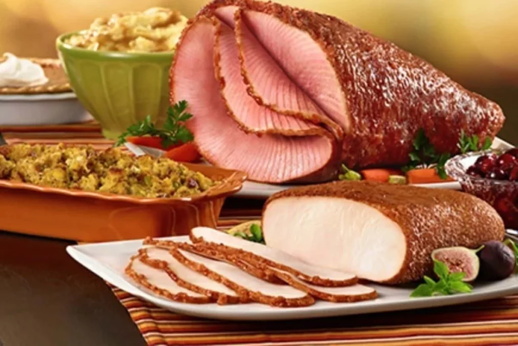 The Honey Baked Ham Menu