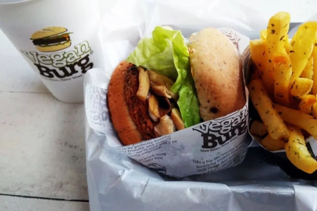 Veganburg Menu With Calories Veganburg Menu