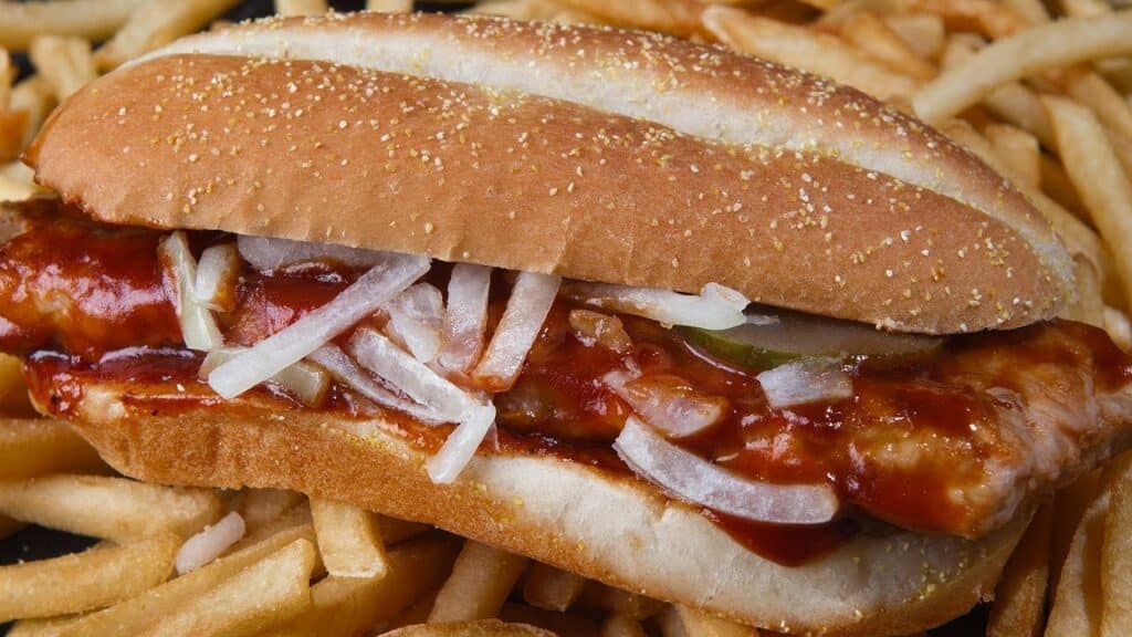 What's In A McDonald's McRib Sandwich