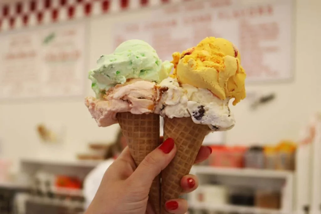 Whitey’s Ice Cream Food