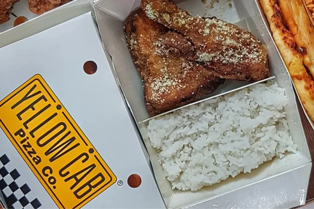 Yellow Cab Pizza Food