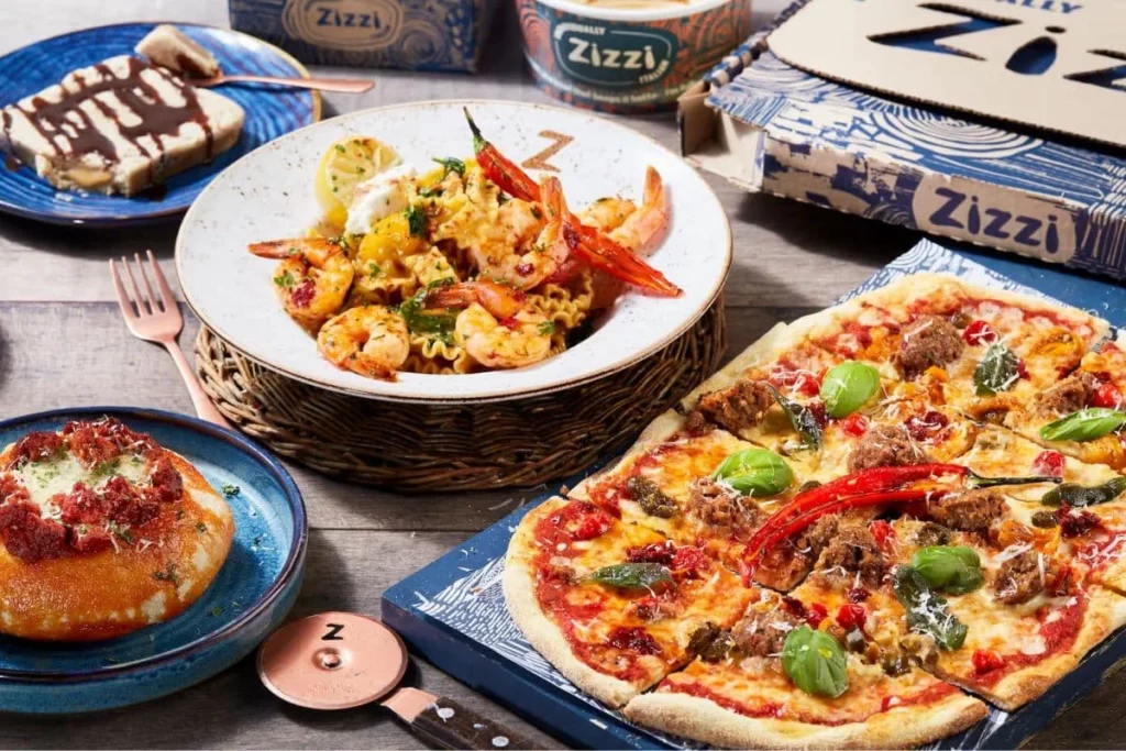 Zizzi Menu
