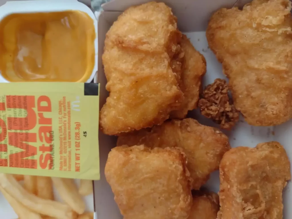 McDonald's hot mustard sauce