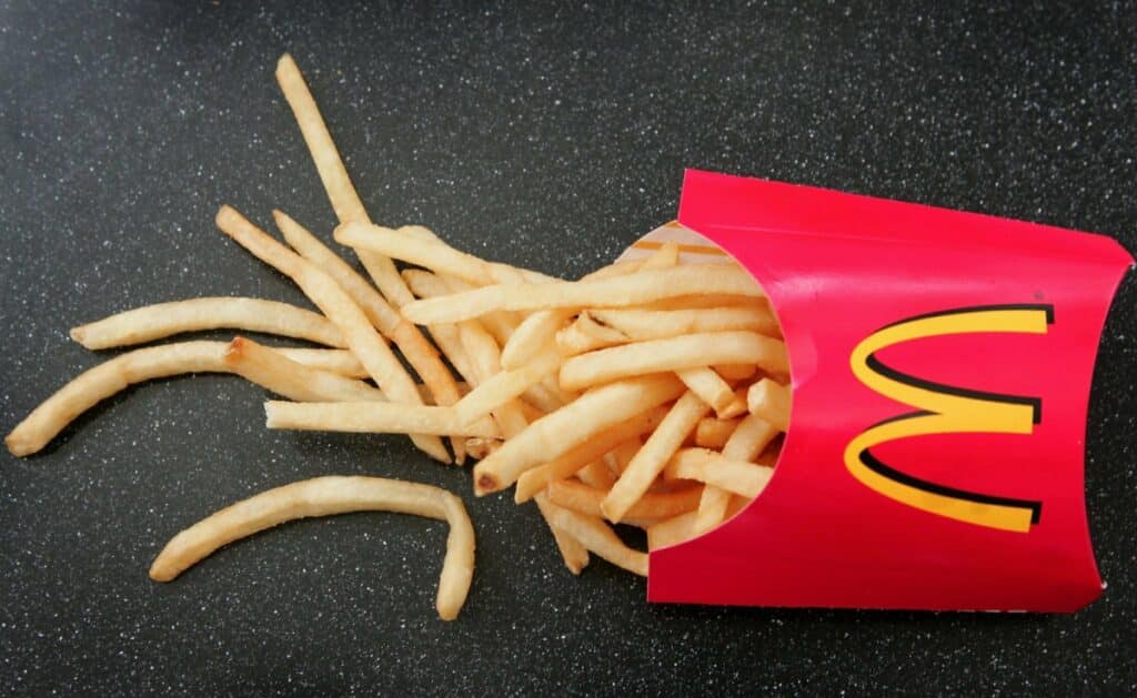 McDonald's Fries with Big Mac Sauce