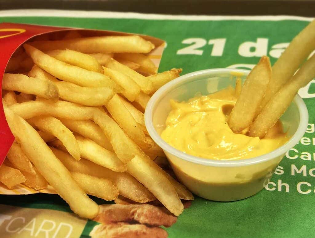 McDonald's Fries with Big Mac Sauce