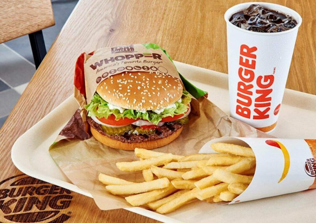 Burger King food