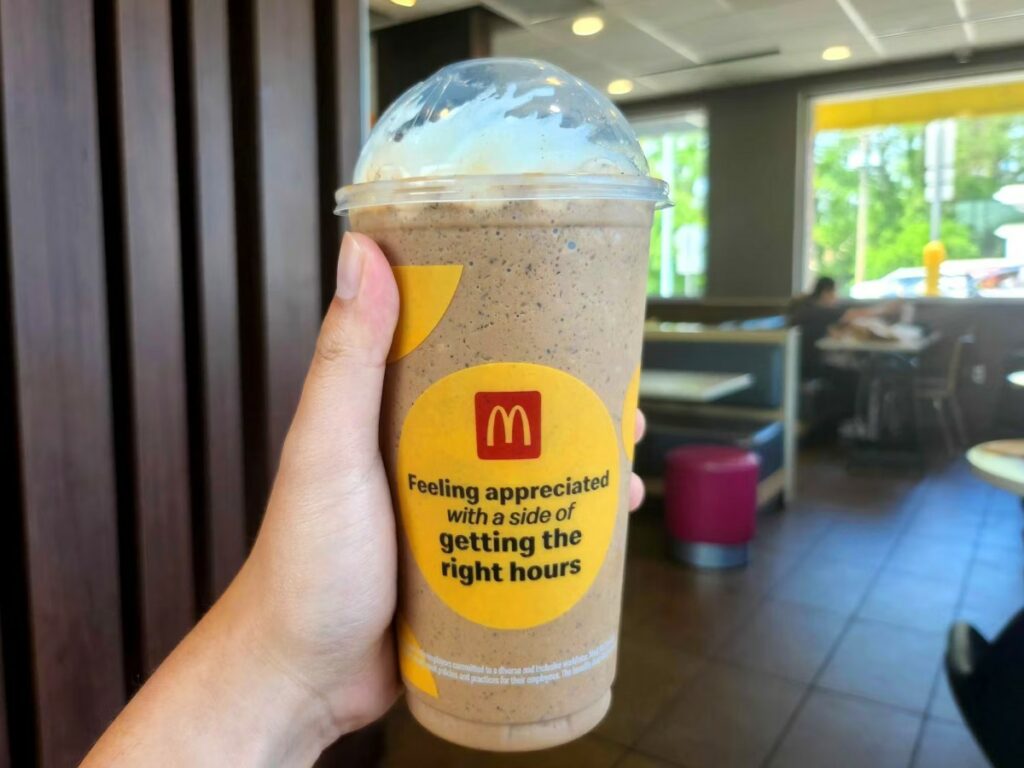 Whats My Reviews On McDonalds Oreo Caramel Frappe