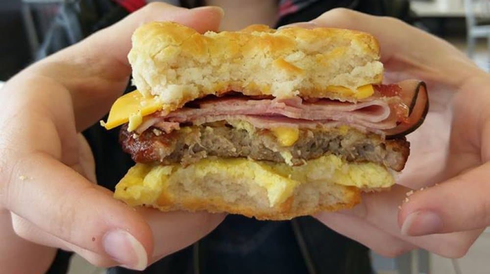 burger king breakfast biscuit sandwiches
