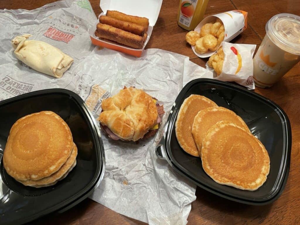Burger King Breakfast