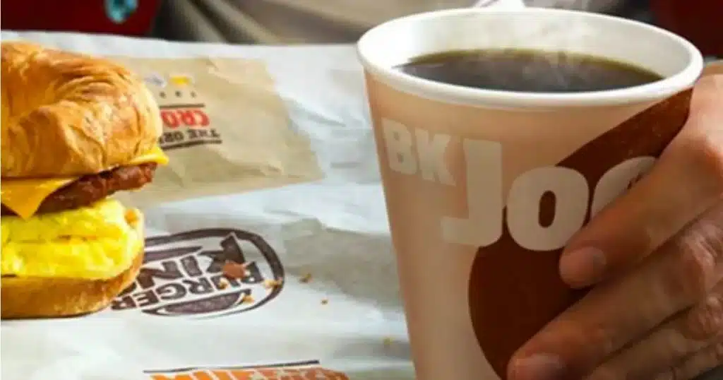 Burger King coffee