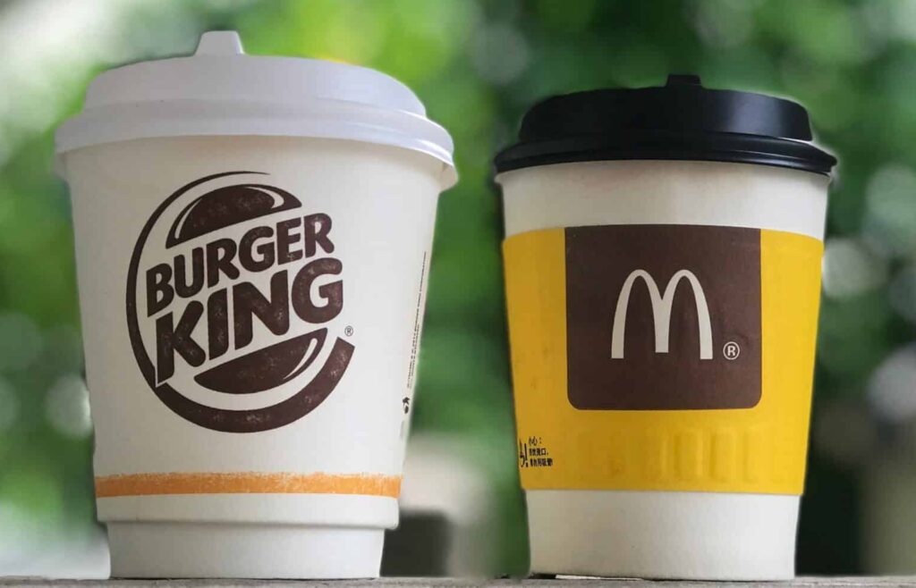 Burger King coffee