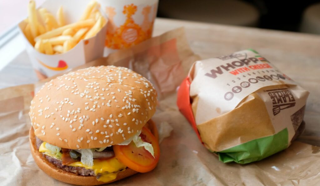 Burger King BBQ Bacon Whopper Jr.