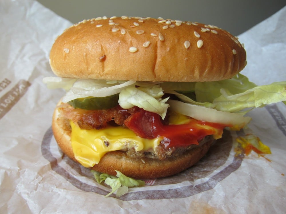 Burger King Bacon Cheeseburger