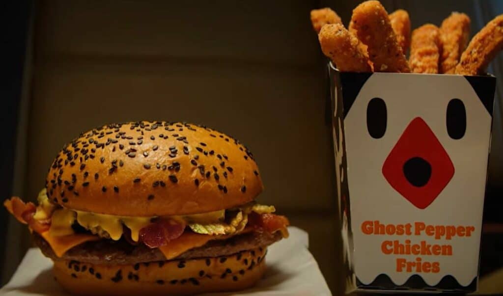 Burger King Ghost Pepper Whopper