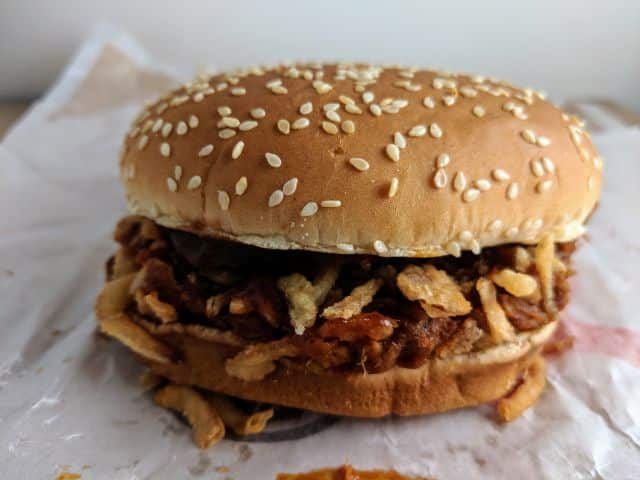 Burger King Grill Masters Pulled Pork and AngusÂ