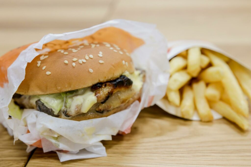 Burger King Mushroom Swiss Tendergrill ChickenÂ