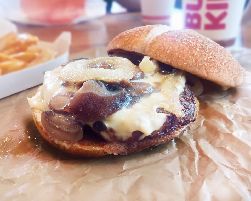 Burger King Ultimate Angus Mushroom Swiss