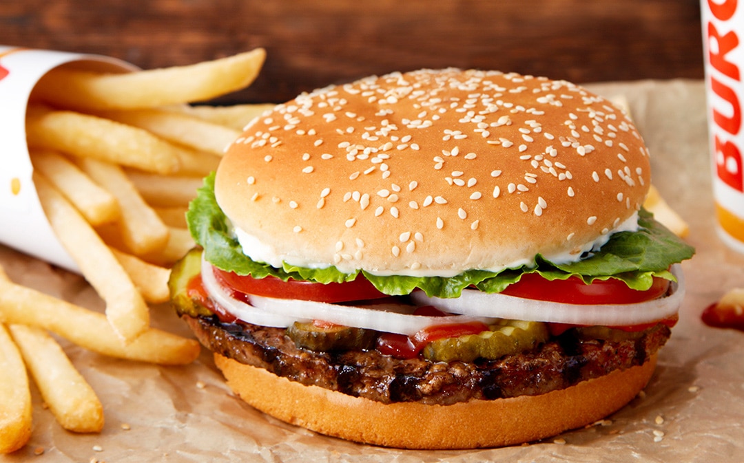 Burger King premium burgers